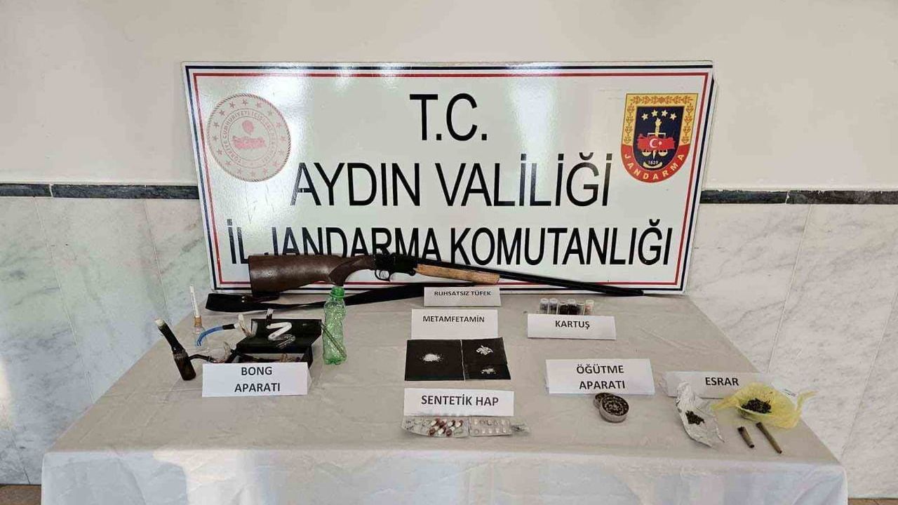 Aydın'da Eş Zamanlı Uyuşturucu Operasyonu