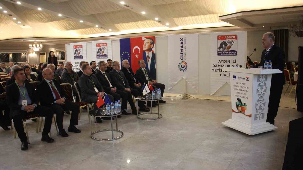 Aydın'da İklim Dayanıklılığı İçin Süt Çiftlikleri Çalıştayı Yapıldı