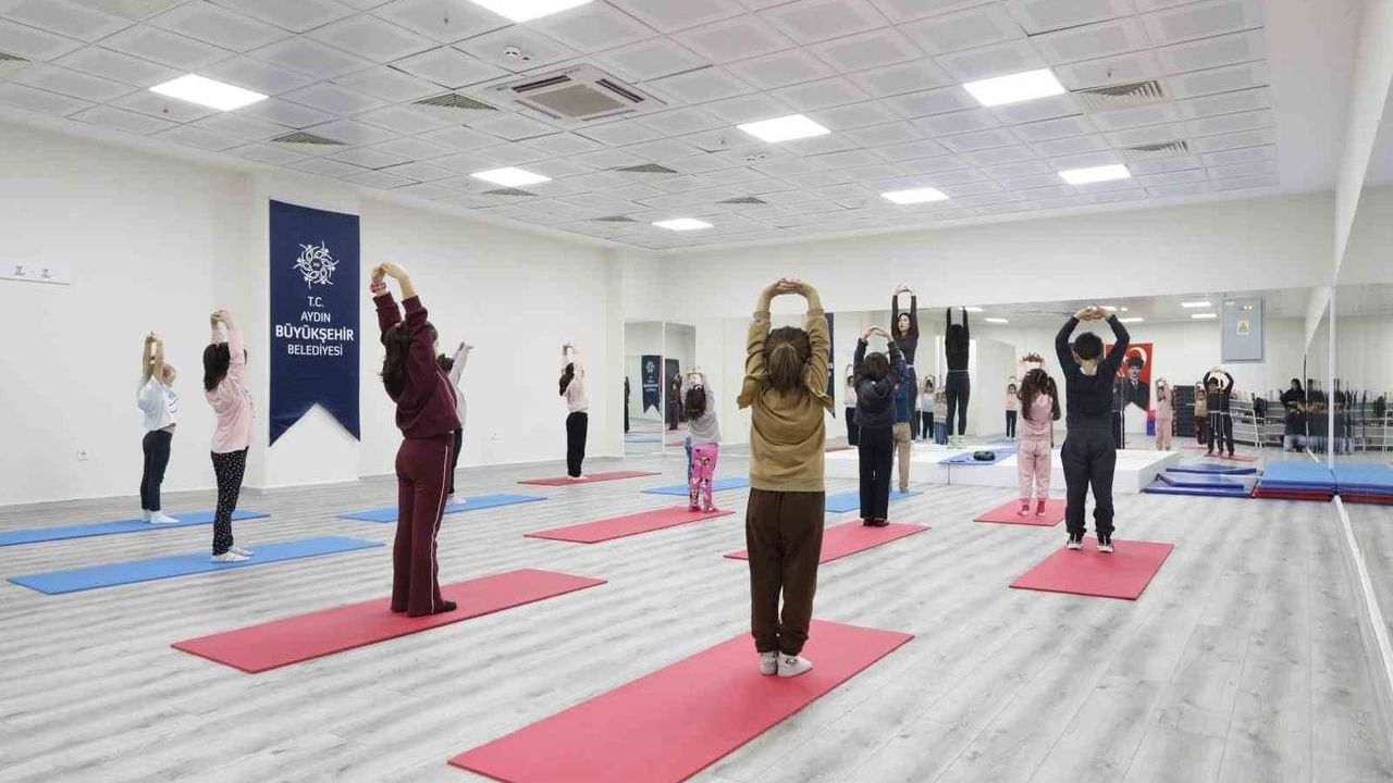 Aydın'da Jimnastik Eğitimleri Tüm Hızıyla Devam Ediyor