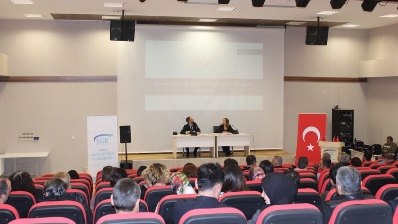 Aydın'da Kadına Yönelik Şiddetle Mücadele Semineri