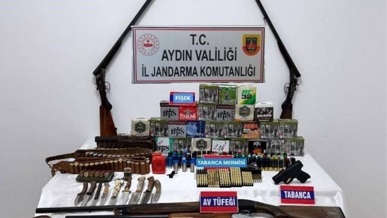 Aydın'da Silah ve Uyuşturucu Operasyonu: İki Gözaltı