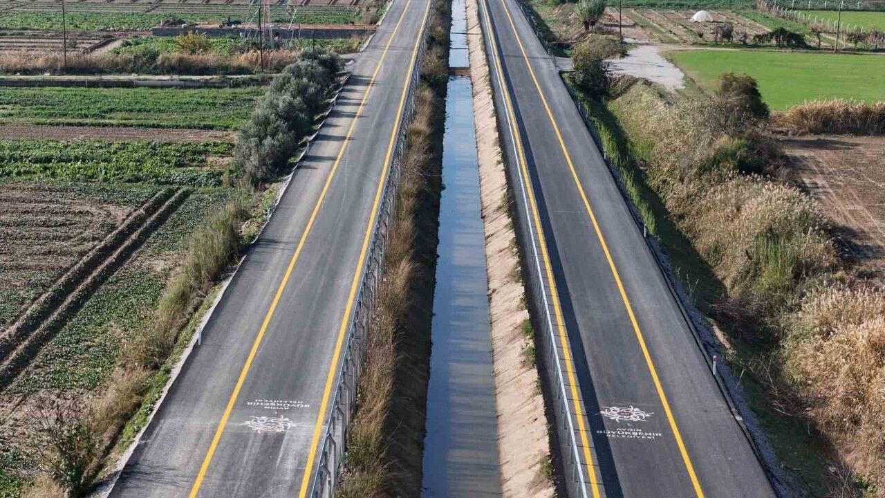 Aydın'da Yeni Yol Projesi Tamamlandı