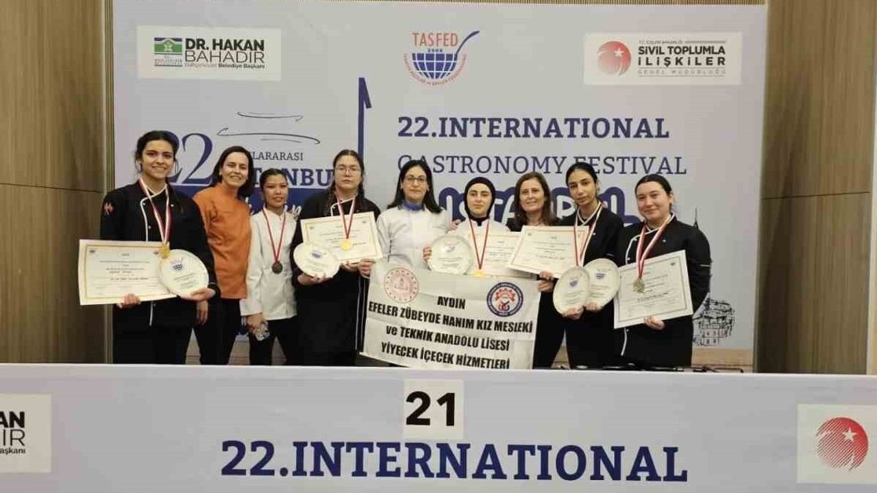 Aydın'ın Gururu: Gastronomi Festivali'nde Altın Madalyalar