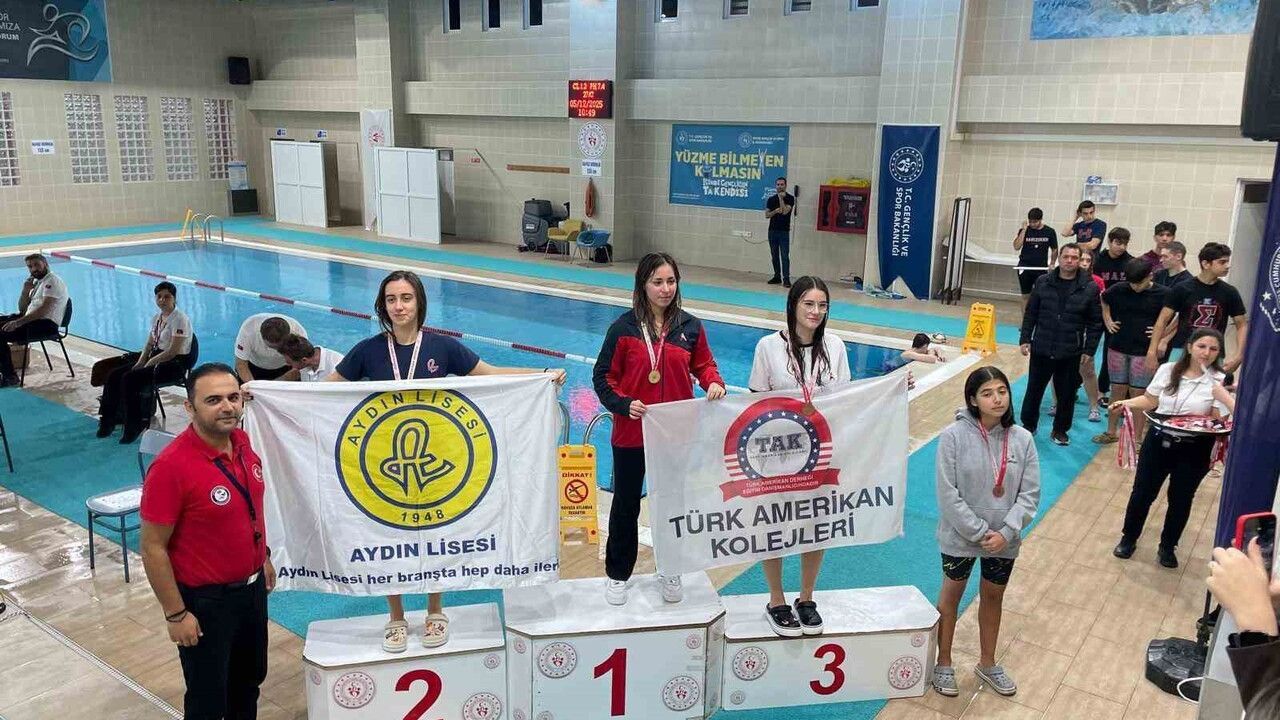 Aydın Lisesi Öğrencileri Spor Müsabakalarında Başarı Gördü