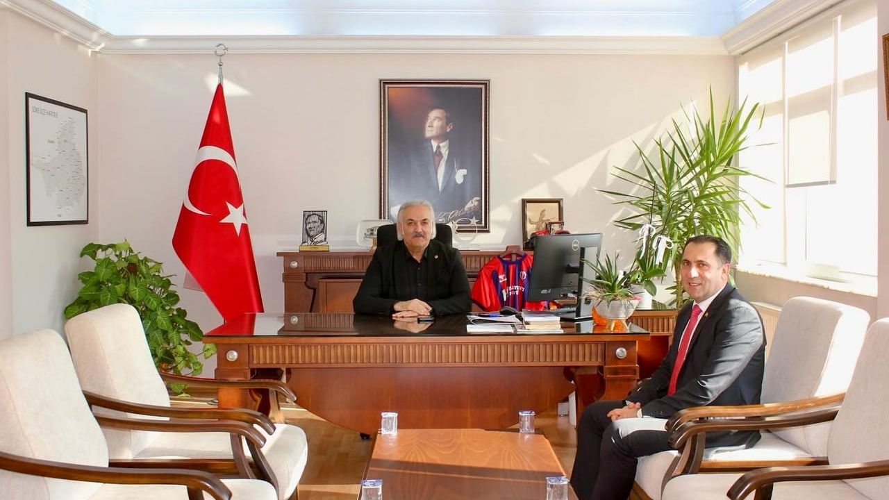 Aydın Sosyal Hizmetler Müdürü Türkoğlu'ndan Kaymakam Akça'ya Ziyaret