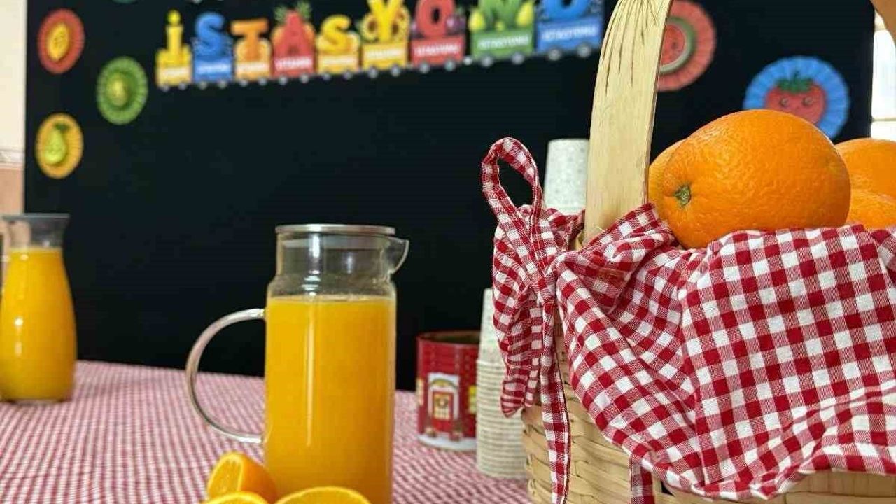 Aydıntepe'de Öğrencilere Sağlıklı Beslenme Eğitimi