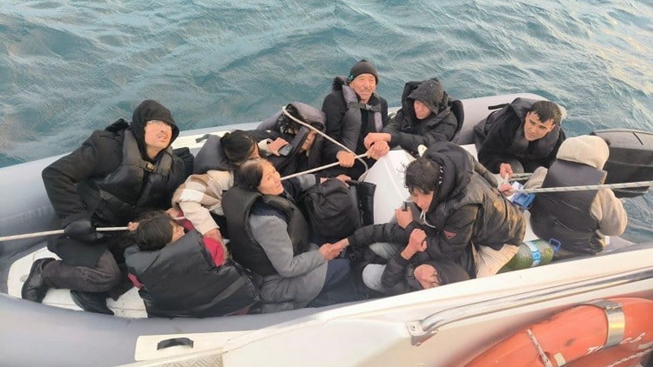 Ayvalık Açıklarında Göçmen Kurtarma Operasyonu