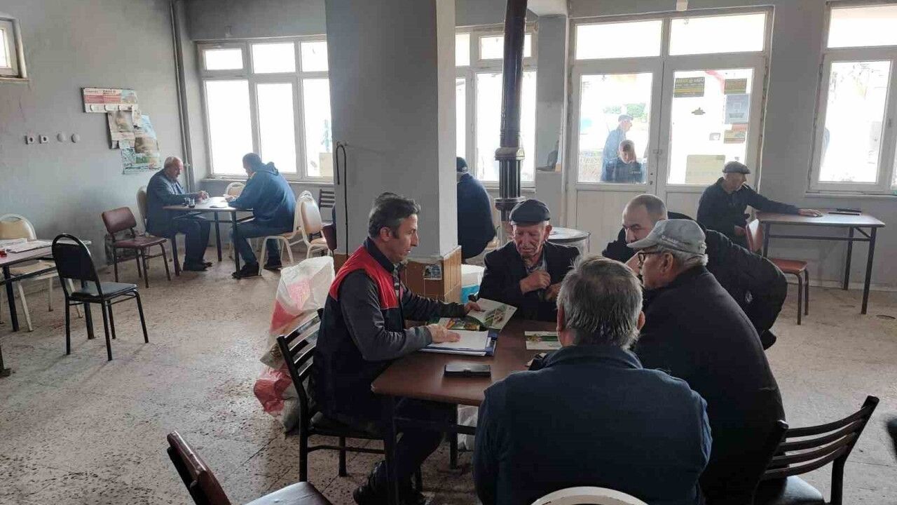 Babaeski'de Çiftçilere Eğitim Toplantısı