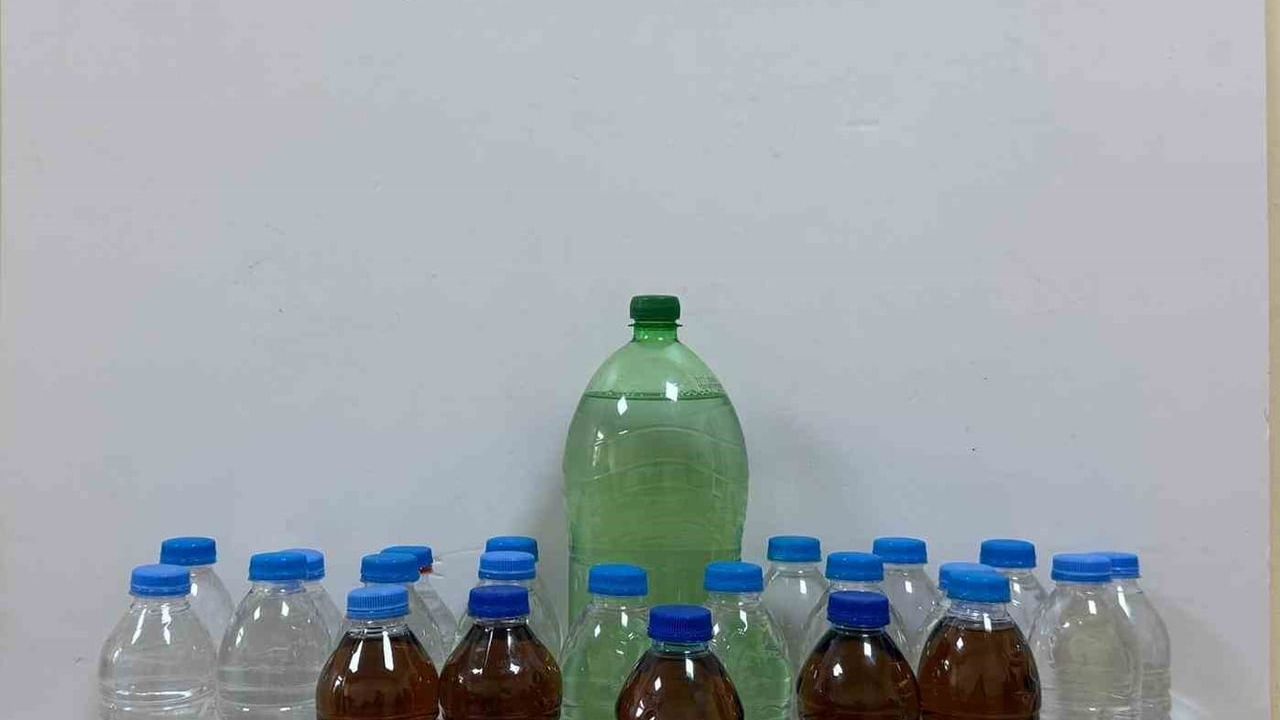 Bafra'da Sahte Alkol Operasyonu: 2 Gözaltı