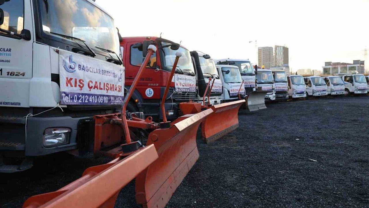 Bağcılar Belediyesi Kış Hazırlıklarını Tamamladı