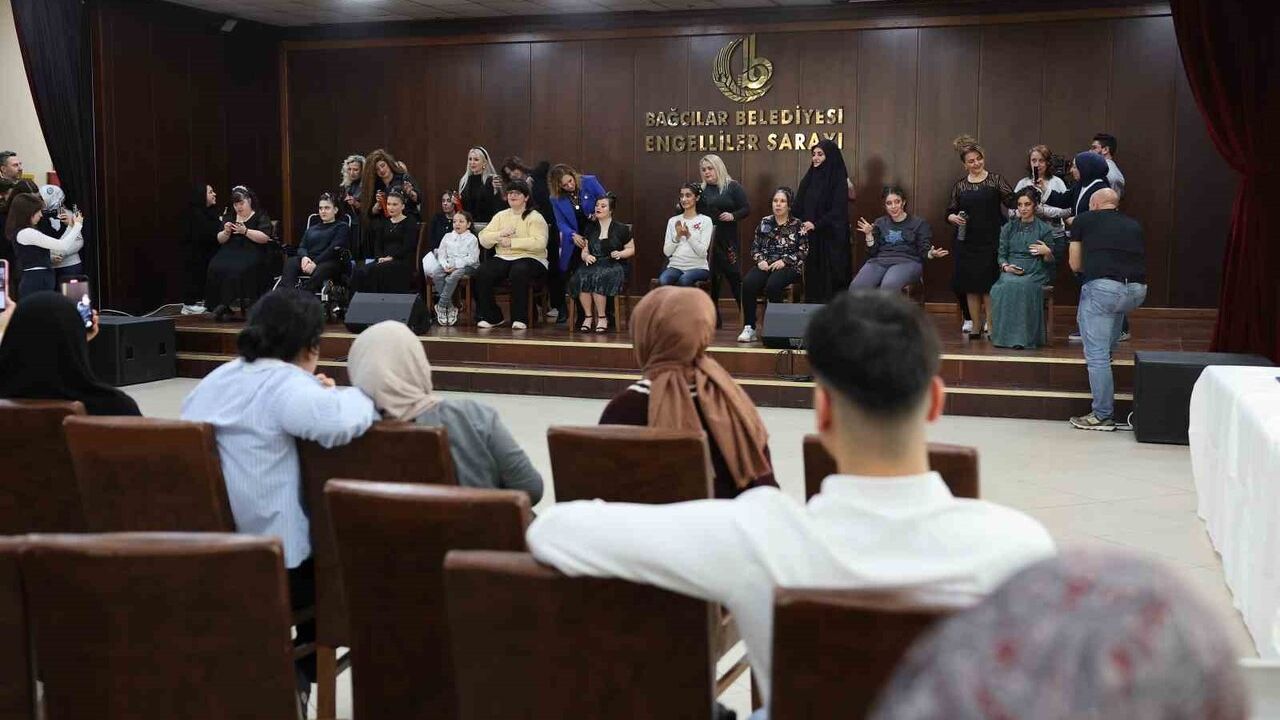 Bağcılar'da Engelli Bireyler İçin Kuaför Yarışması Düzenlendi