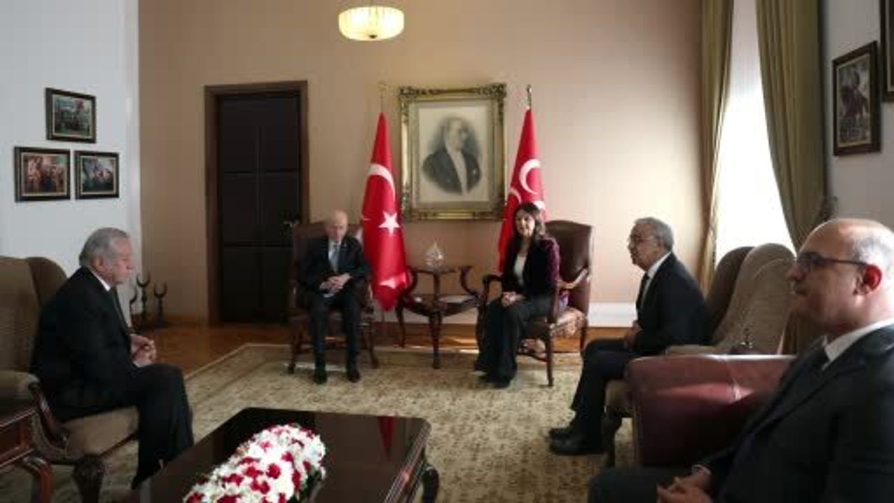 Bahçeli, DEM Parti Heyetini Ağırladı