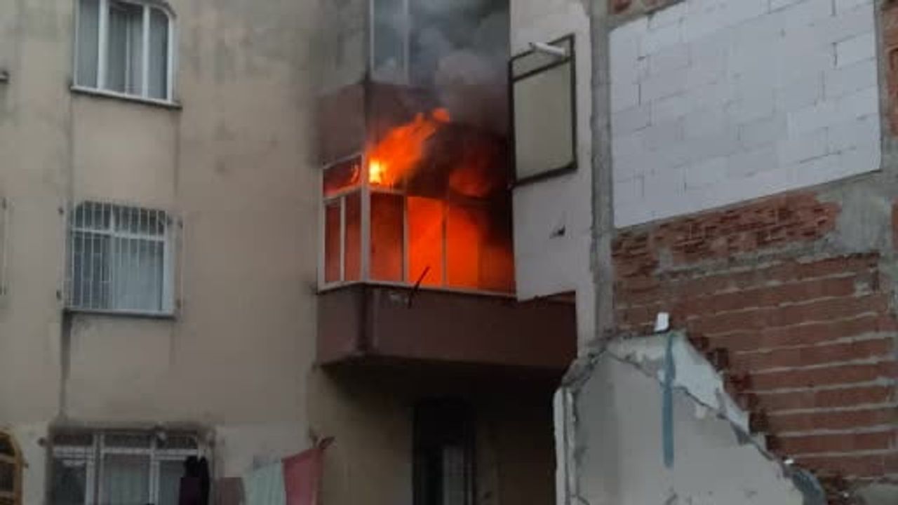 Bahçelievler'de Yangın Paniği