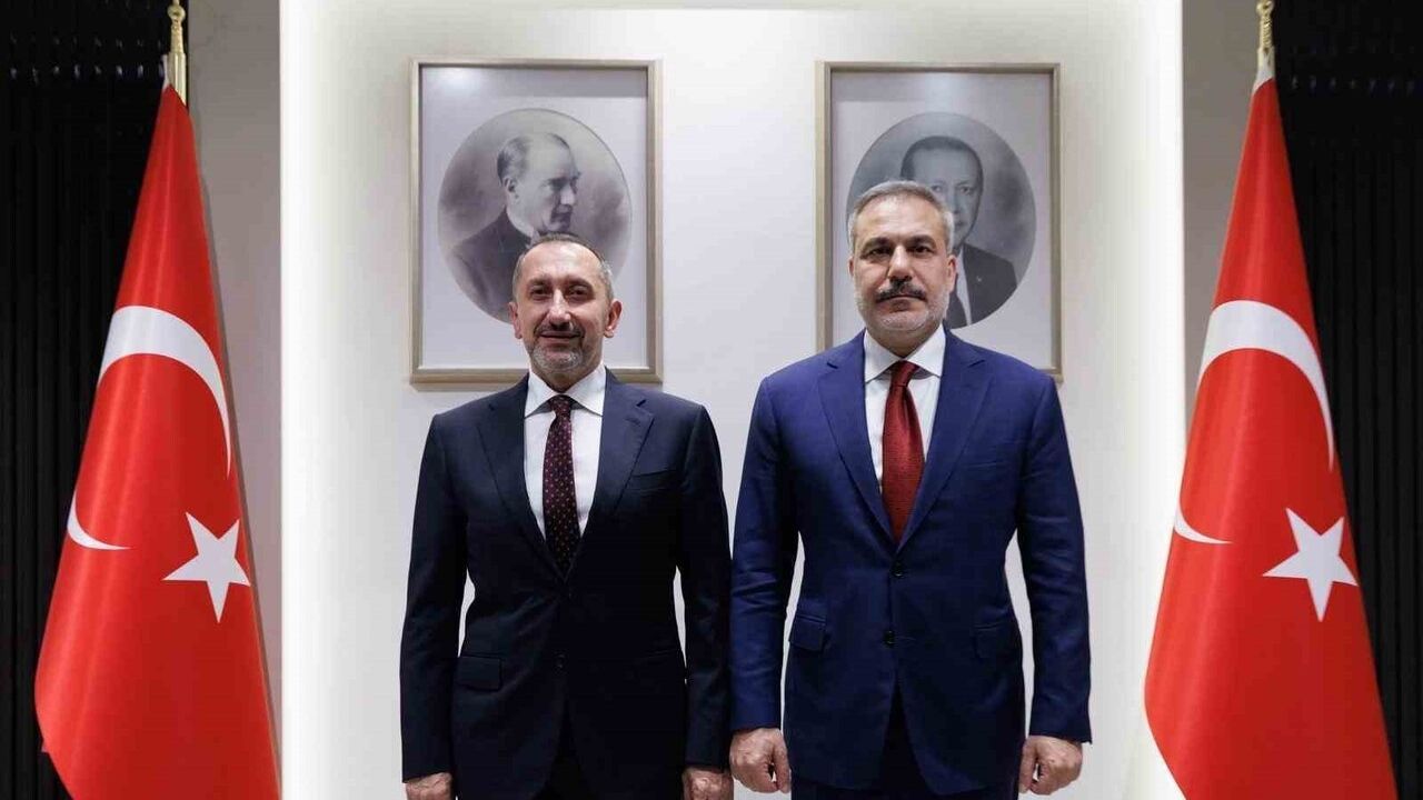 Bakan Hakan Fidan, Siber Güvenlik Başkanı Ümit Önal'ı Ağırladı