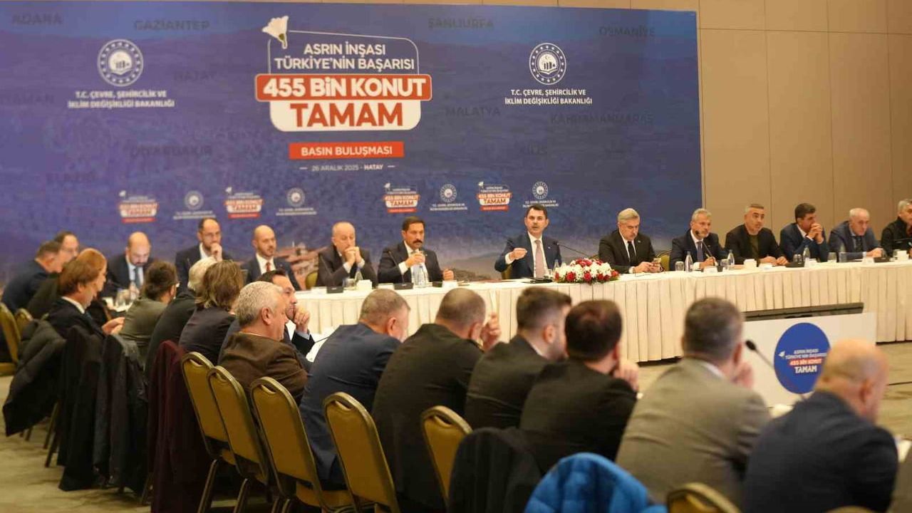 Bakan Murat Kurum'dan Mazlum Coğrafyalara Destek Vurgusu