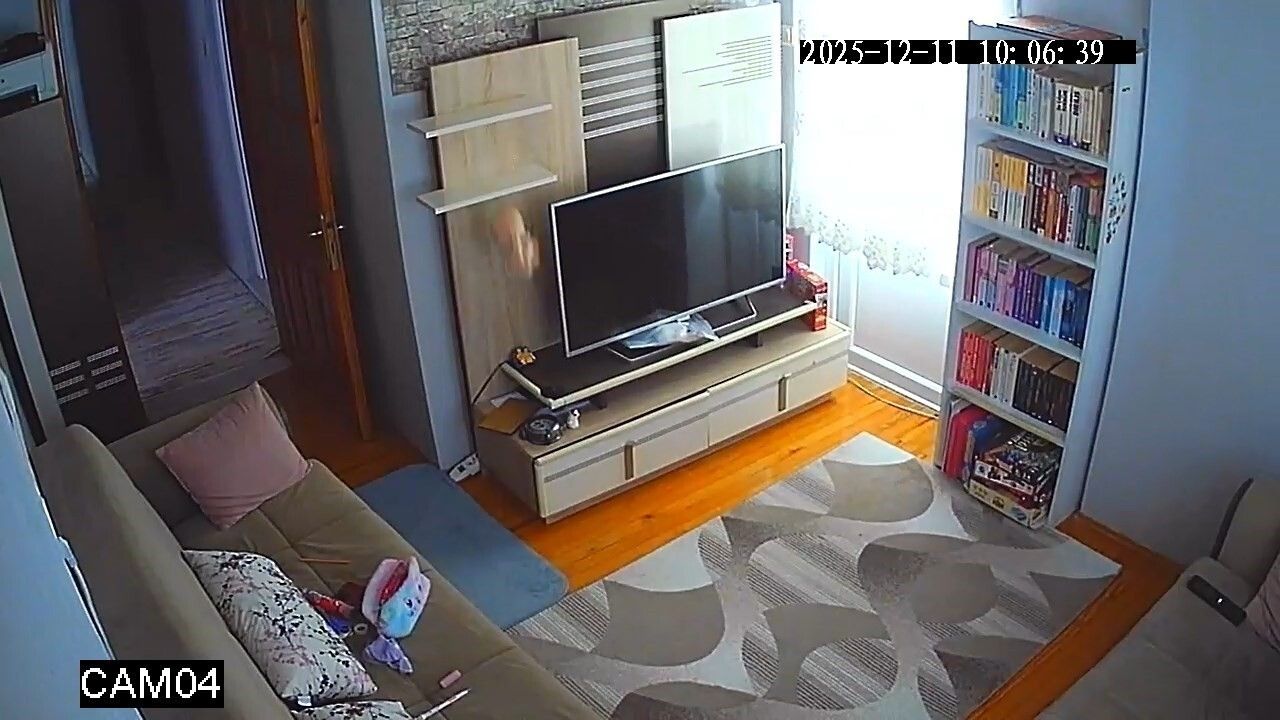 Balıkesir'de Deprem Anı Kameralara Yansıdı