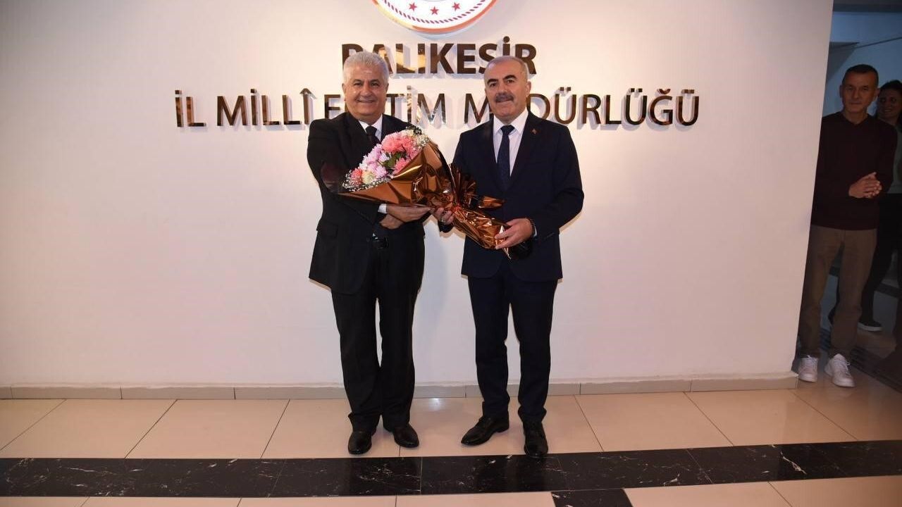 Balıkesir Milli Eğitim Müdürlüğü'nde Devir Teslim Töreni