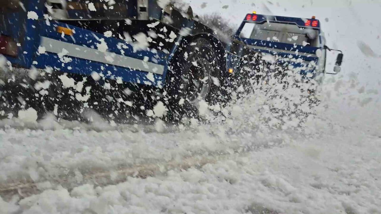 Bartın'da Kar Yağışı Devam Ediyor