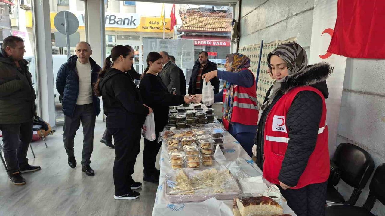 Bartın'da Suriye ve Filistinli Kardeşlere Destek Etkinliği