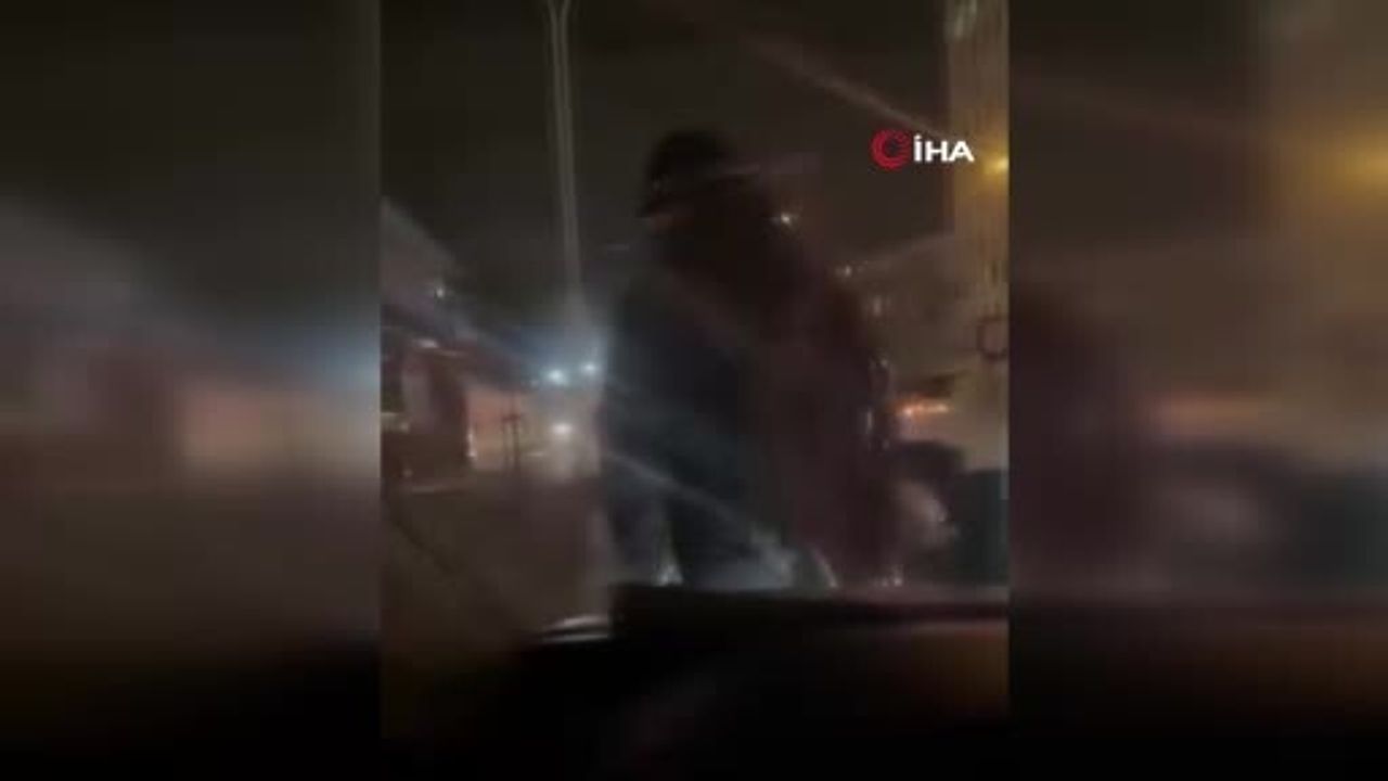 Başakşehir'de Yol Verme Kavgası