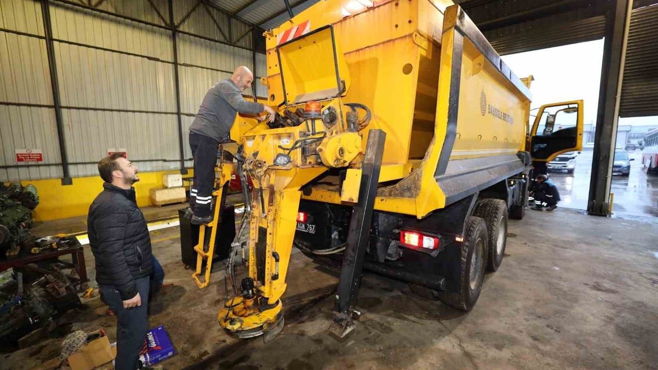 Başiskele Belediyesi Karla Mücadele Hazırlıklarını Tamamladı