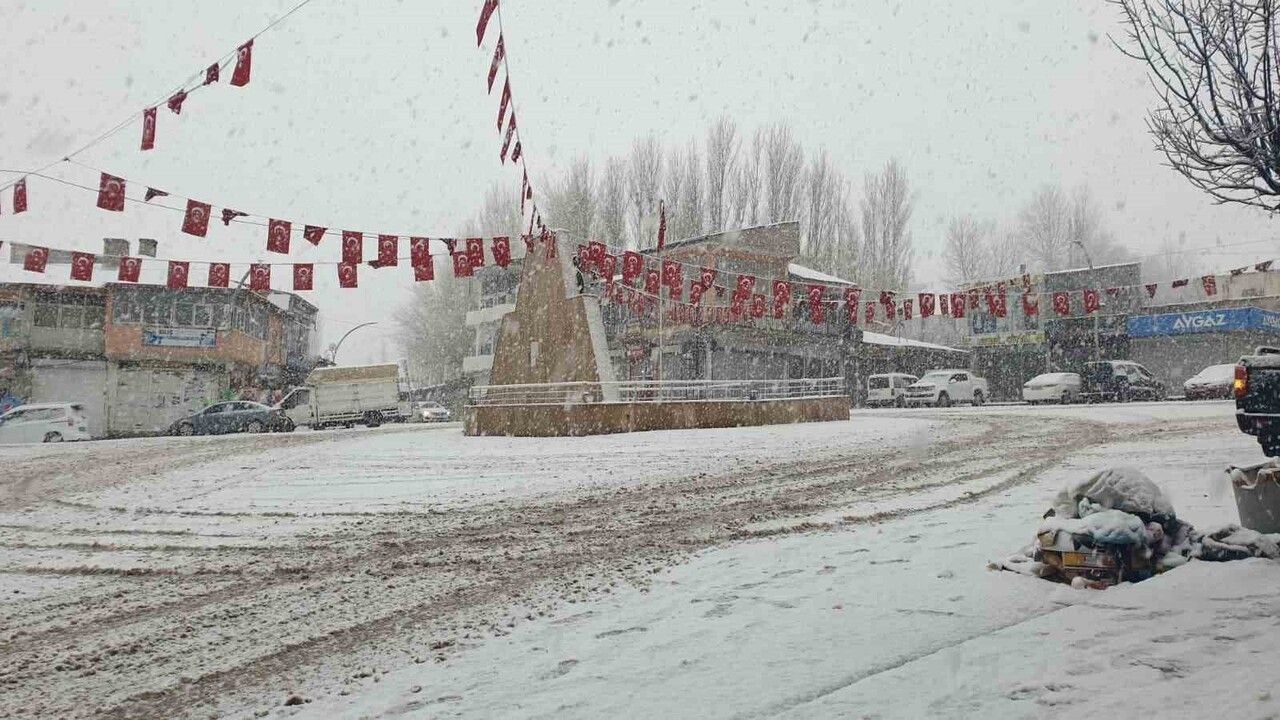 Başkale Karla Kaplandı