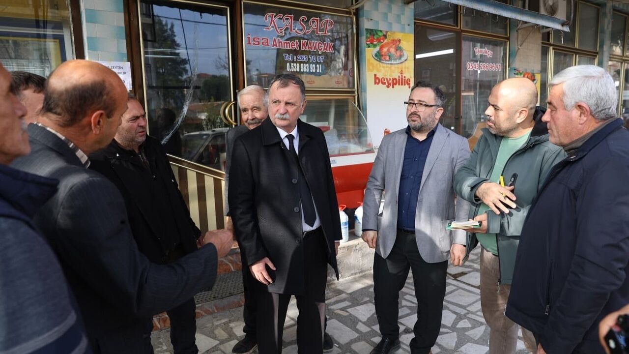 Başkan Balaban Üçpınar'da Vatandaşlarla Buluştu