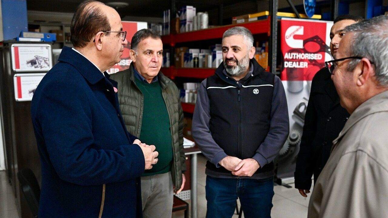 Başkan Geçit, Sanayi Esnafıyla Buluşarak Taleplerini Dinledi