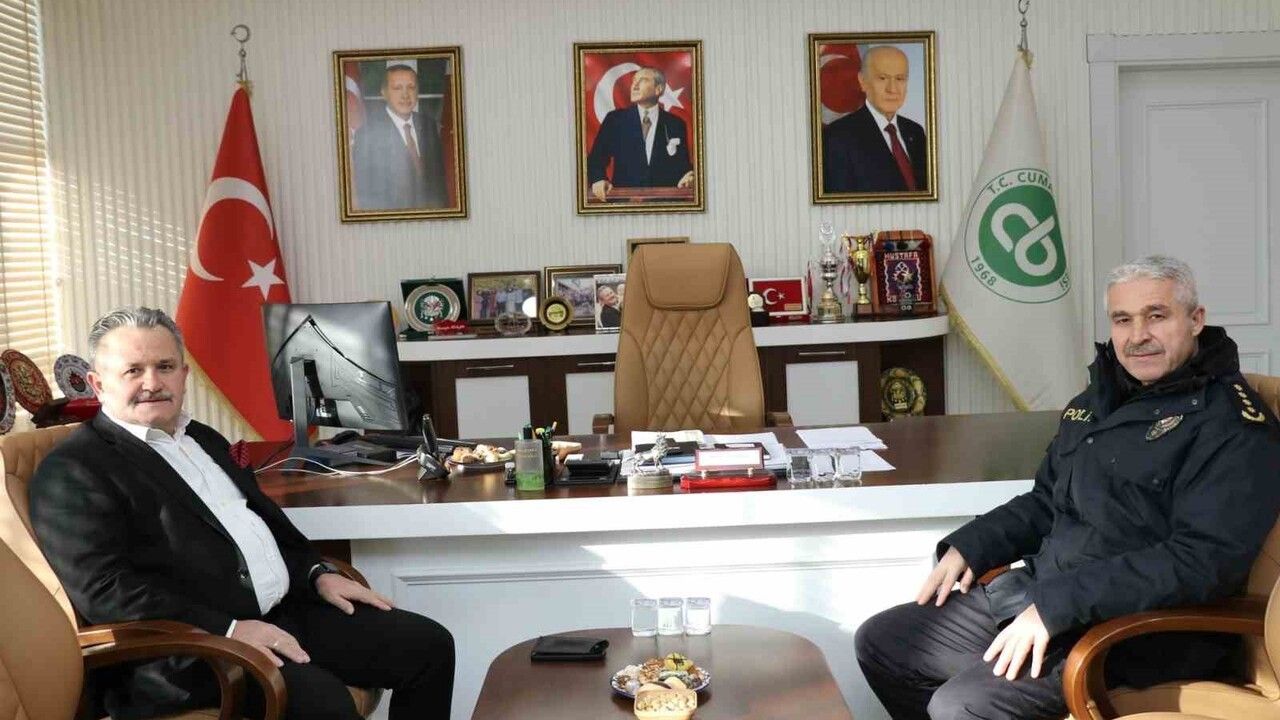 Başkan Koloğlu, Emniyet Müdürü Ergüder ile Güvenlik Üzerine Görüşme Gerçekleştirdi