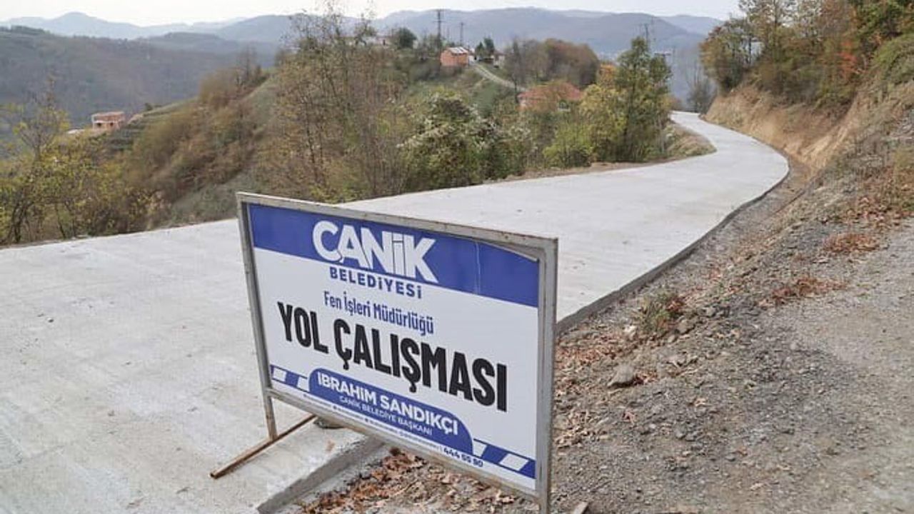 Başkan Sandıkçı, Canik'in Ulaşım Ağına 27,8 Kilometre Yeni Yol Kazandırdı