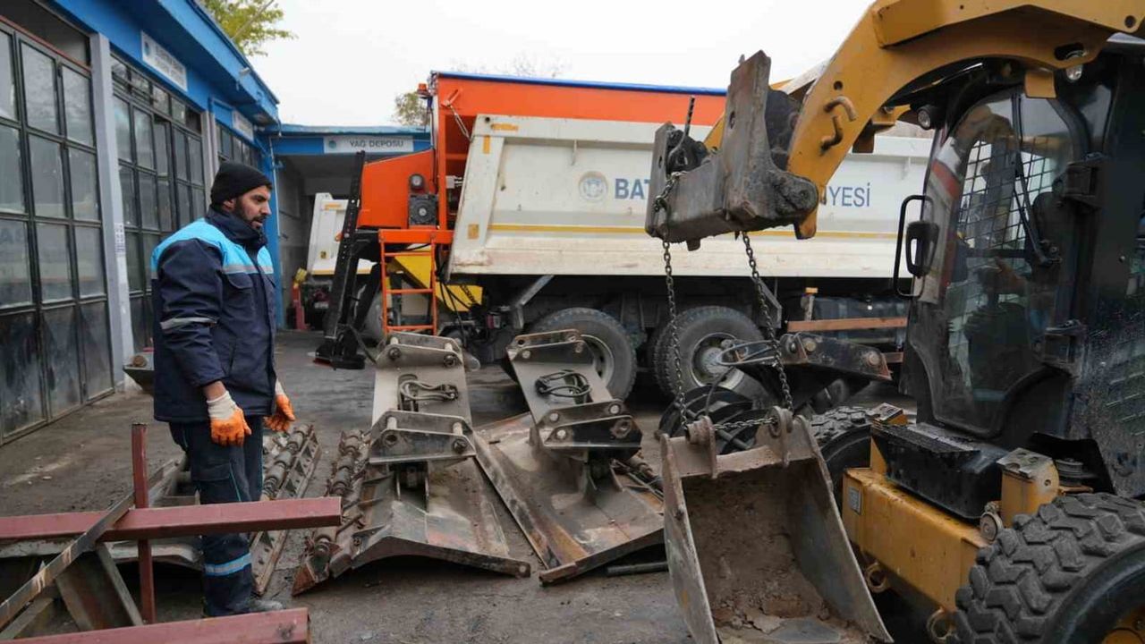 Battalgazi Belediyesi Karla Mücadele İçin Hazır