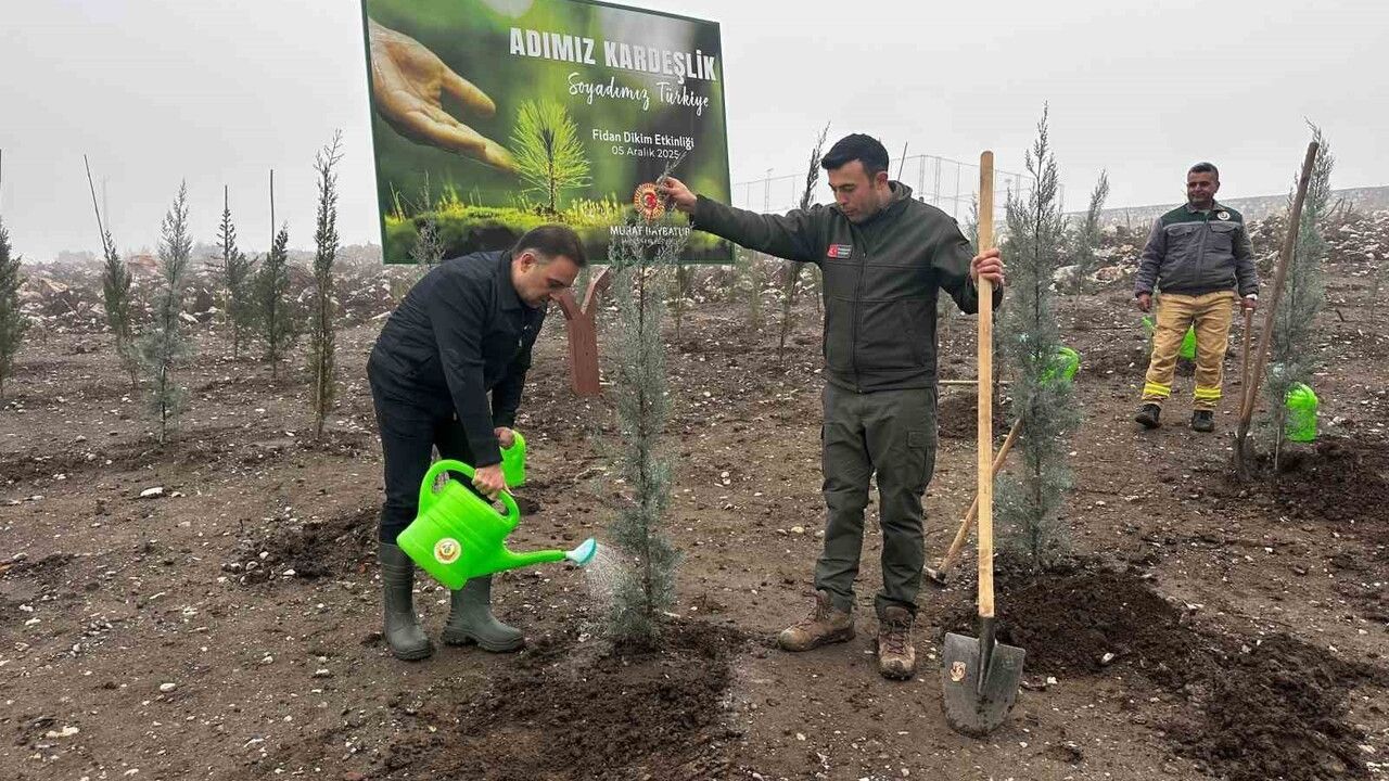 Baybatur, Orman Yangınları İçin 1000 Fidan Dikim Töreni Düzenledi
