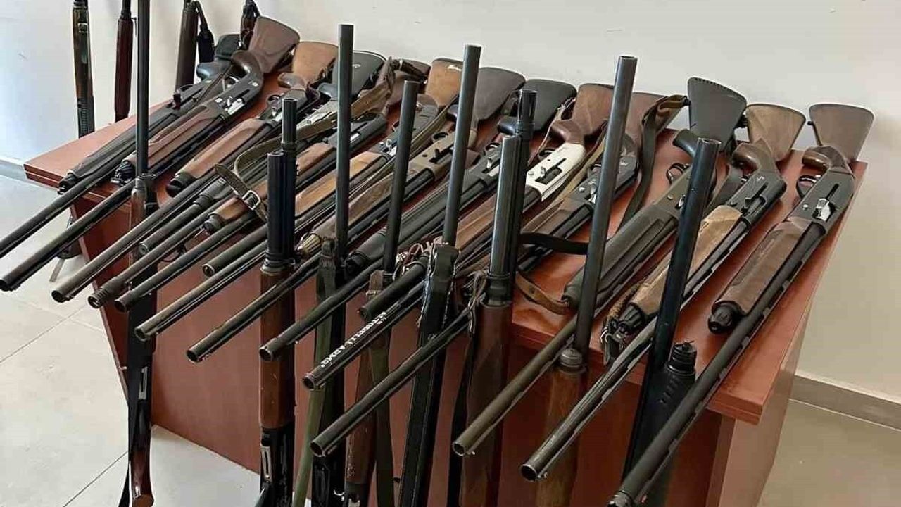 Bayburt'ta 25 Adet Av Tüfeği İhale ile Satıldı
