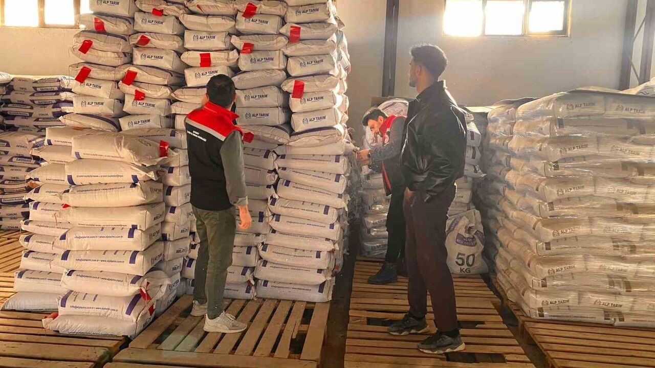 Bayburt'ta Gübre Denetimleri Gerçekleştirildi