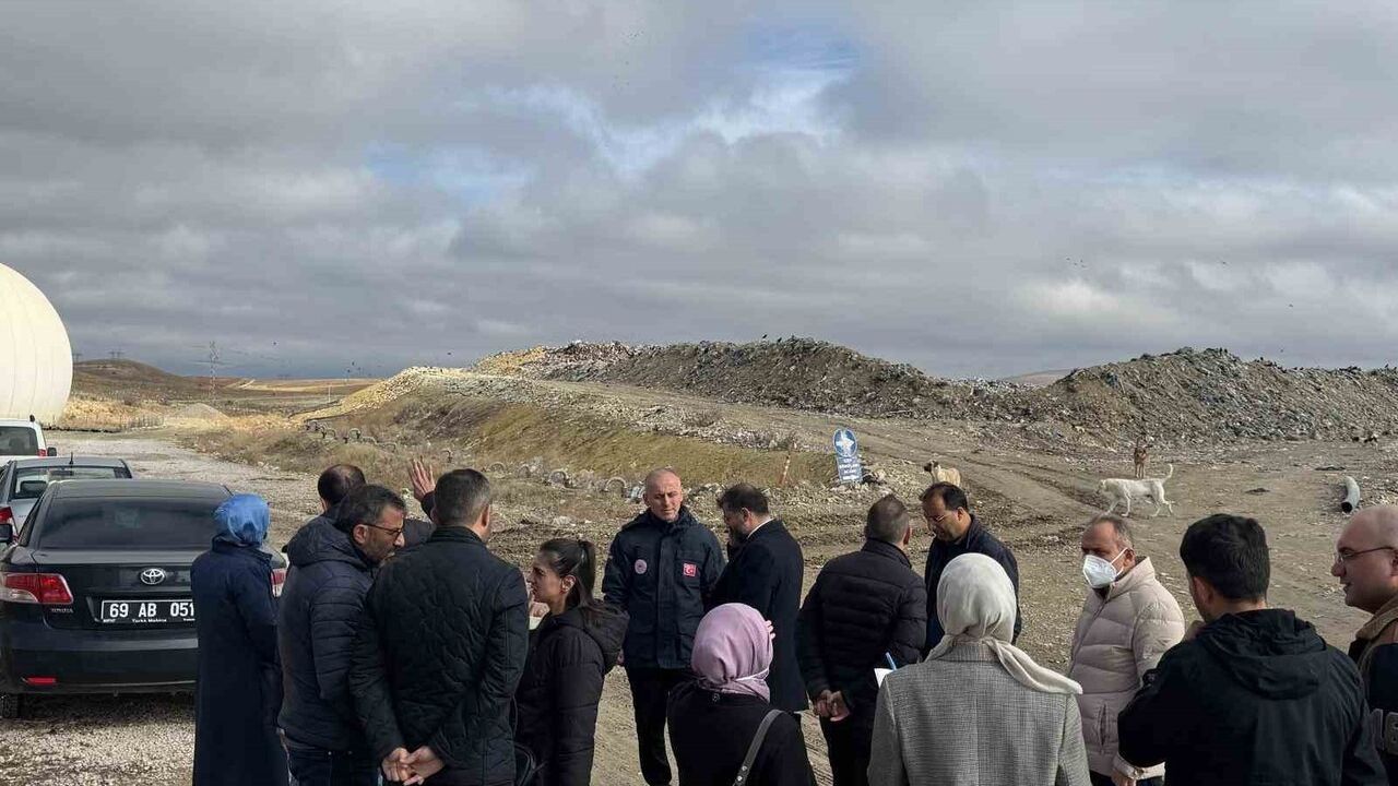 Bayburt'ta Katı Atık ve Ambalaj Atığı Tesisleri Denetlendi
