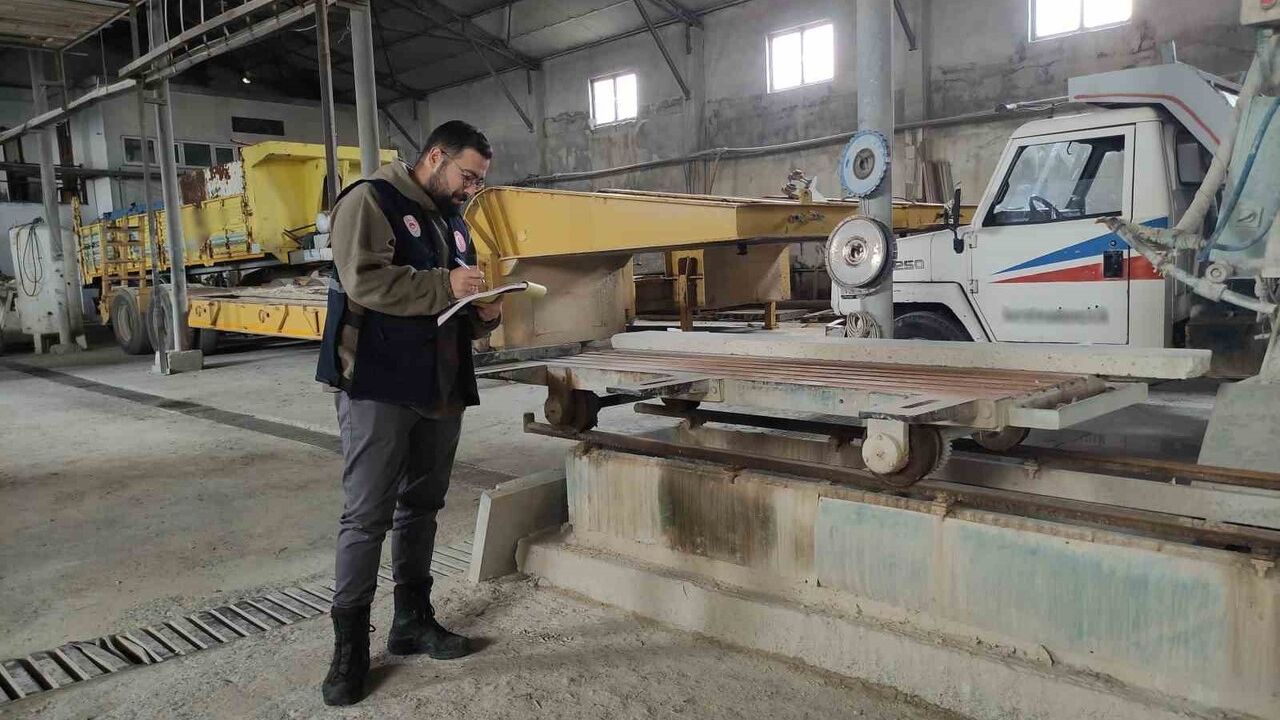 Bayburt'ta Yapı Malzemeleri Denetimi Gerçekleştirildi