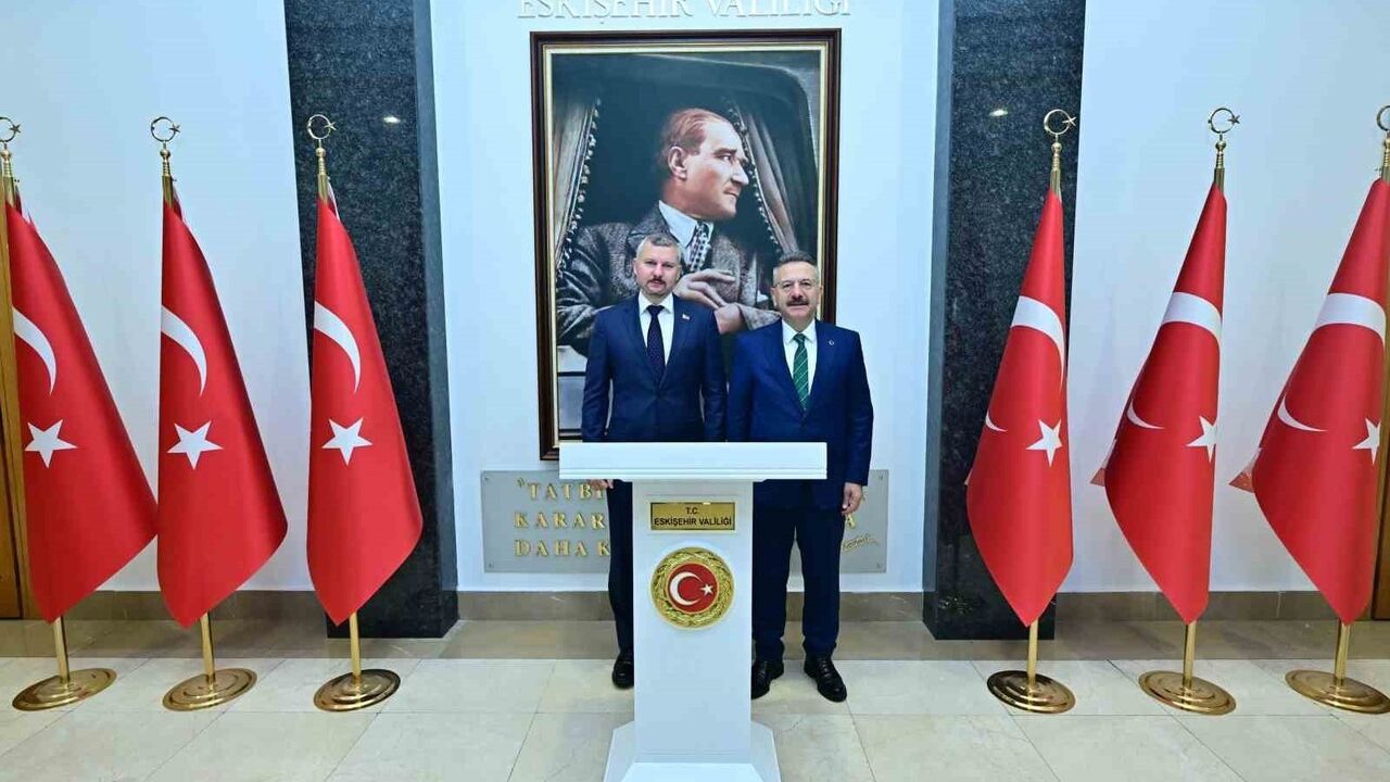 Belarus Büyükelçisi Glaz'dan Eskişehir Teması