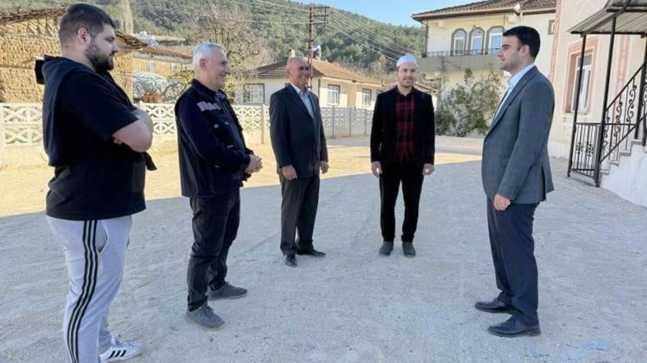 Bereket Köyü Camii Bahçesinde Düzenleme Tamamlandı