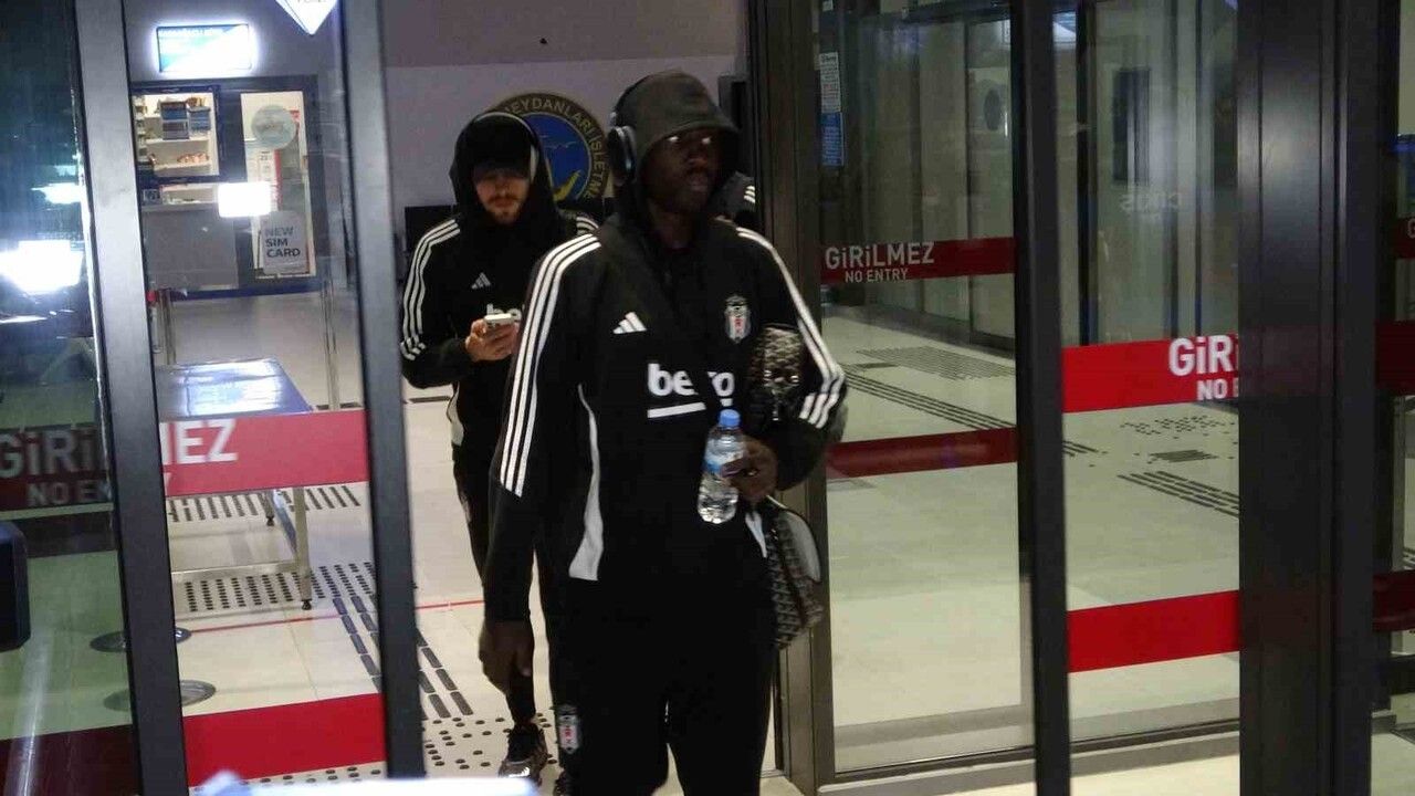 Beşiktaş Trabzon’a Geldi