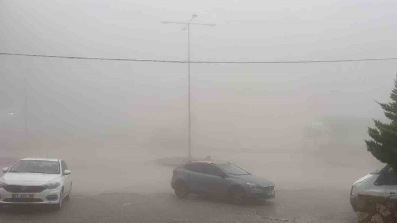 Besni'de Yoğun Sis Hayatı Olumsuz Etkiledi