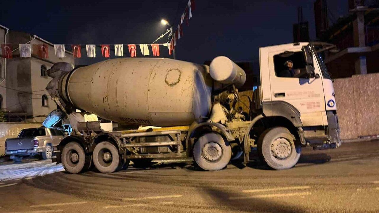 Beton Mikserine Düşen Sürücünün Kimliği Açıklandı