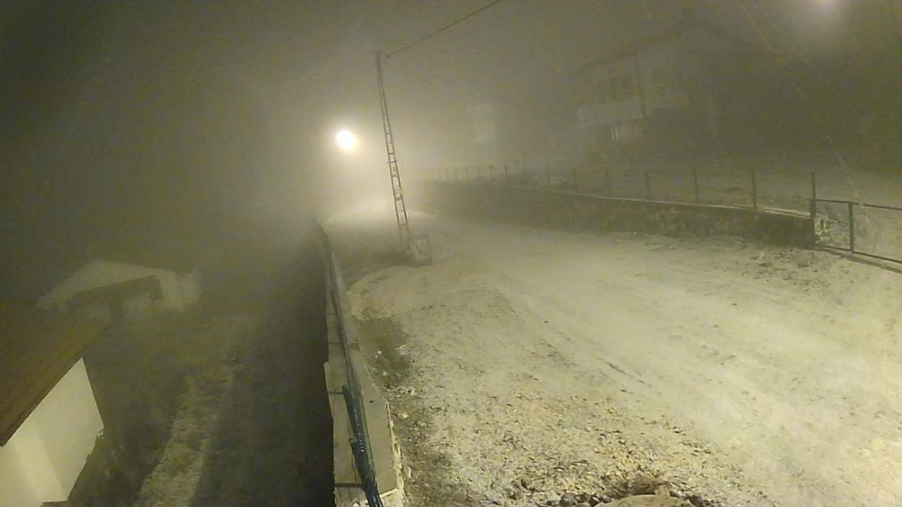 Beypazarı'nda Kar Yağışı Coşkusu