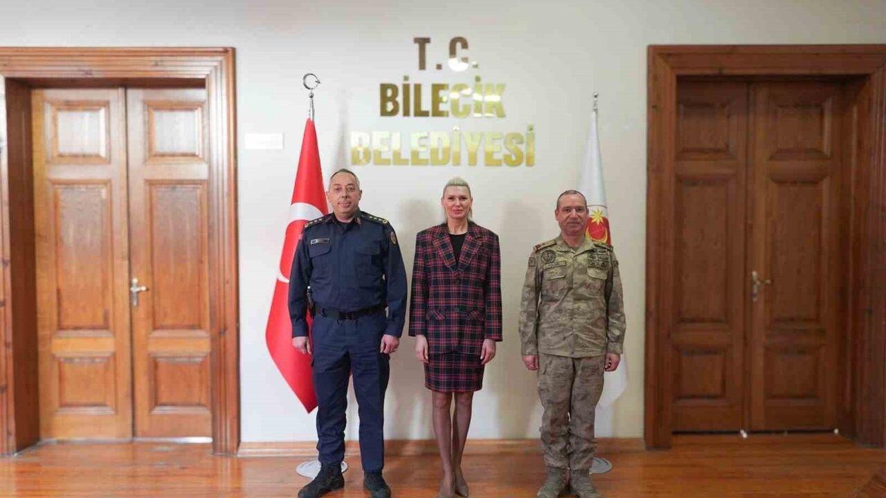 Bilecik Belediyesi'nde Jandarma Zirvesi Gerçekleşti