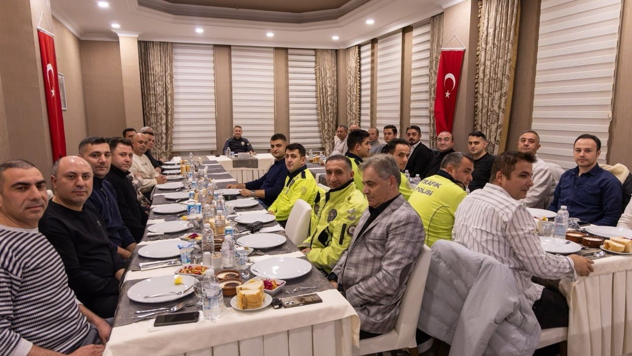 Bilecik Emniyeti'nde Emekliye Ayrılan Personele Veda Töreni