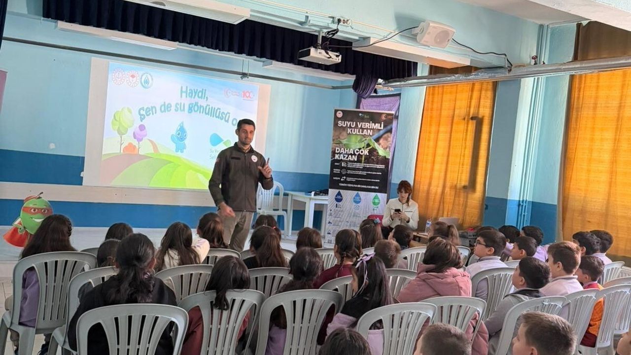 Bilecik'te 344 Öğrenciye Su Verimliliği Eğitimi