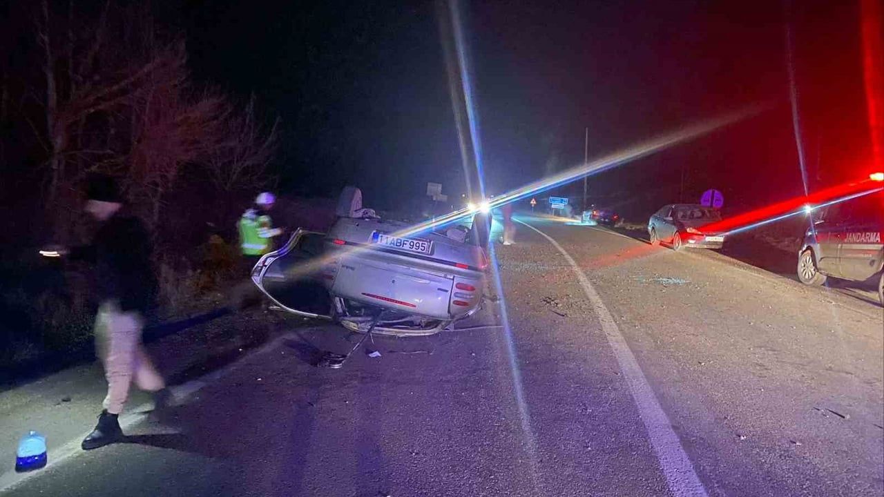 Bilecik'te Alkollü Sürücünün Trafik Kazası: Takla Attı, Ağır Yaralı