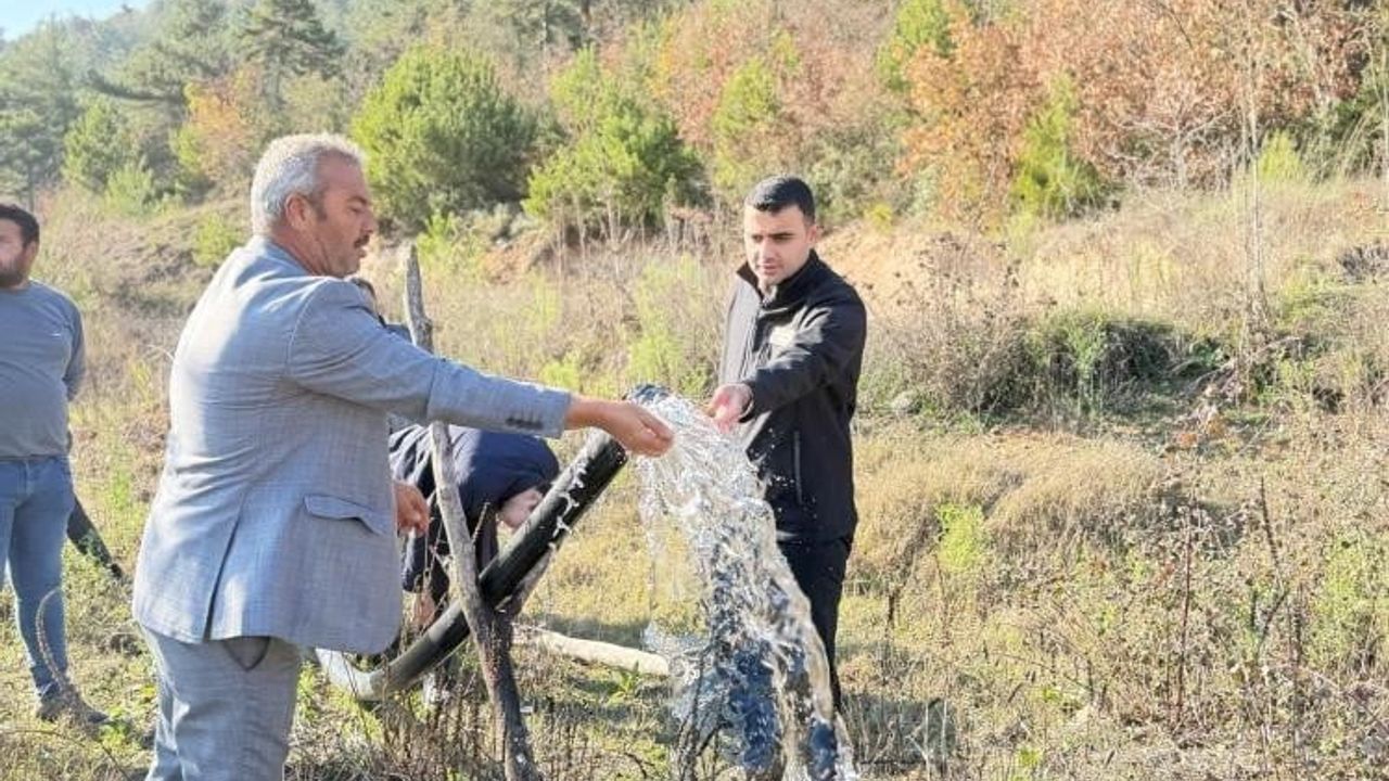 Bilecik'te Güneş Enerjisiyle Sulama Sistemi Kuruldu