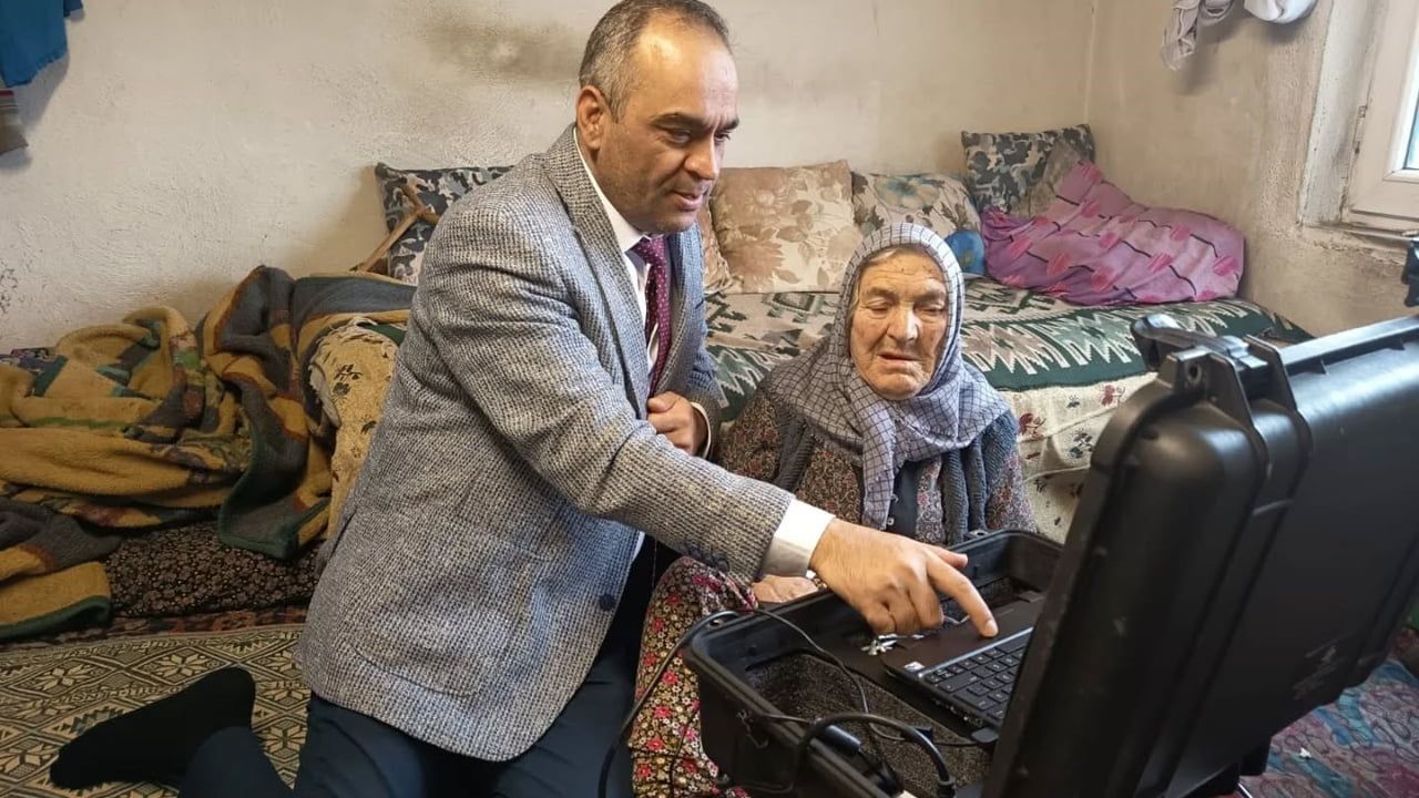 Bilecik'te Kamu Hizmeti Yaşlıların Ayağına Gitti