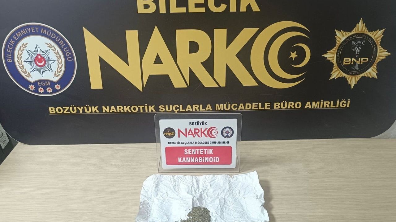 Bilecik'te Uyuşturucu Operasyonu: Bir Gözaltı