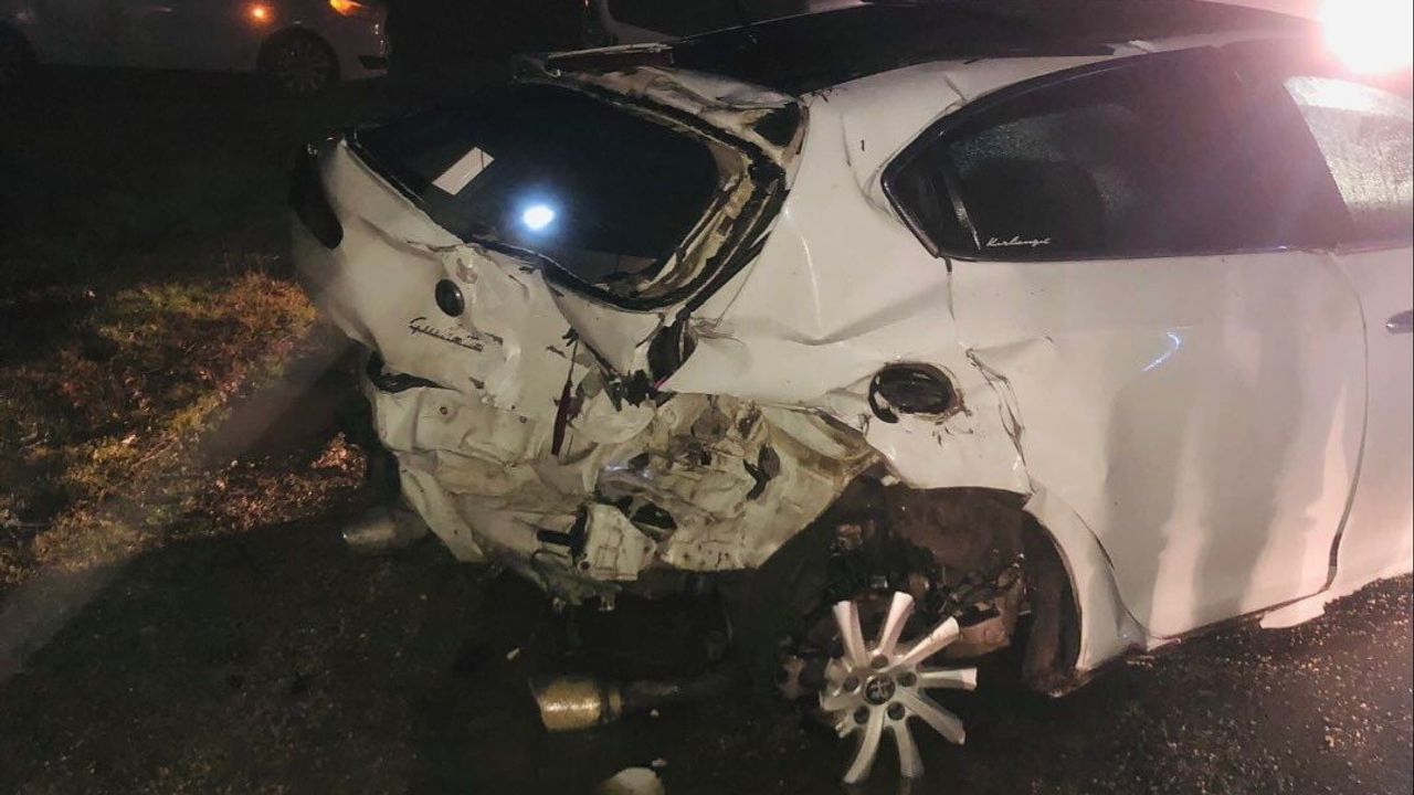 Bilecik’te Yağış Nedeniyle Kaza: İki Yaralı